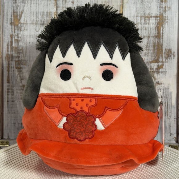 Squishmallows Other - Squishmallows 8" Beetlejuice Movie Lydia Deetz Bride‎ Red Dress NWT Halloween